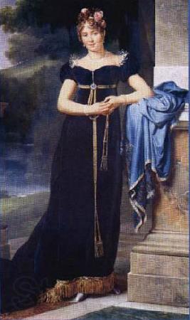 Francois Pascal Simon Gerard Portrait of Countess Maria Walewska. Norge oil painting art